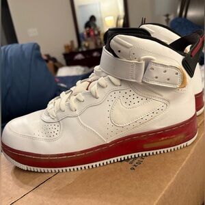 Nike Air Jordan Fusion 6 'Varsity Red' 2009 US Men size 9 Leather